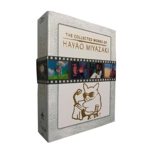 Media The Collection Works Of Hayao Miyazaki Bluray Studio Ghibli Box